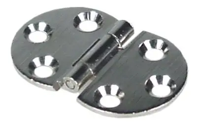 Gångjärn H 5mm L 47mm B 30mm Materialtjocklek 2mm