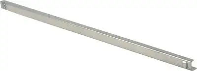 Inställningsskena L 630mm B 15mm H 19mm U-form