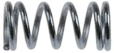 Tryckfjäder ø 6mm L 13mm Vajertjocklek ø 8mm