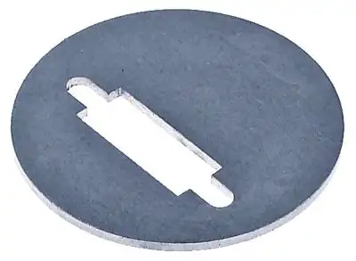 Täckplatta ø 40mm rund Tjocklek 1mm