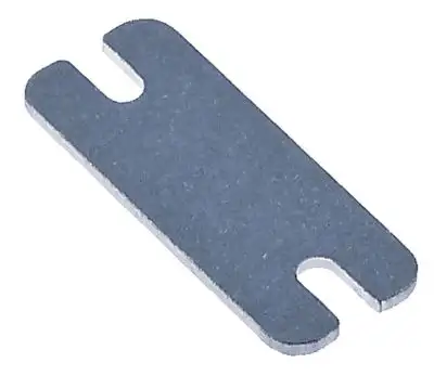 Täckplatta L 35mm B 14mm rektangulär Tjocklek 1mm