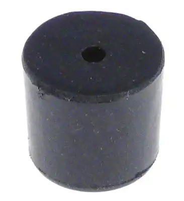 Apparatfot ø 22mm H 20mm Hål ø 4mm VPE 1Styck