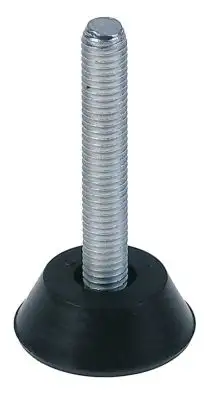 Apparatfot Gänga M8 ø 31mm H 11mm Gänga L 49mm