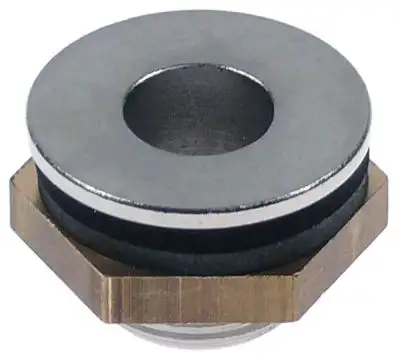 Avloppsventil Gänga 3/8" Rostfritt stål ø 24mm