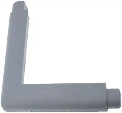 Bufferthörn Plast HA 48mm grå H 22mm B 34mm