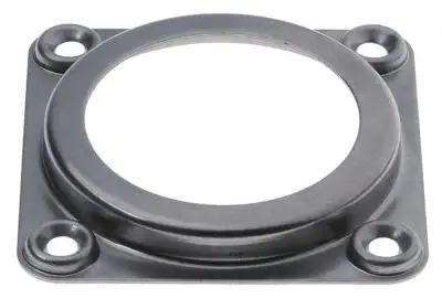 Ram för lampglasborrning Ø 6.3mm D1 Ø 72mm D2 Ø 56mm L 83mm B 83mm Materialstyrka 1mm