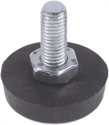 Apparatfot Gänga M10 ø 40mm H 40mm Gänga L 30mm