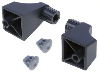 Konsol H 43mm set EP vänster/höger till ledstänger