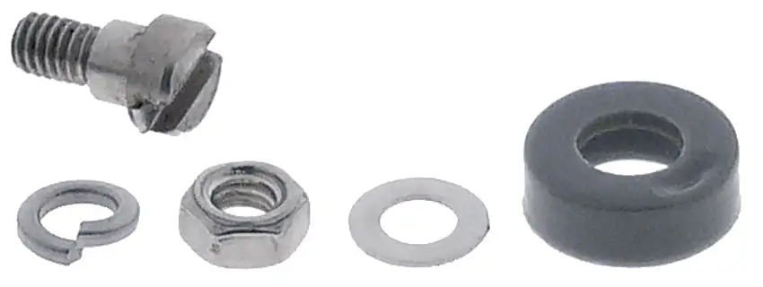 Roller Rollerø 12,2mm B1 5mm plast med skruvanslutning B