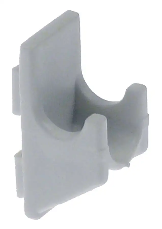 Hyllstöd l 28,5 mm W 14mm H 17,5 mm Plastic Qty 100st