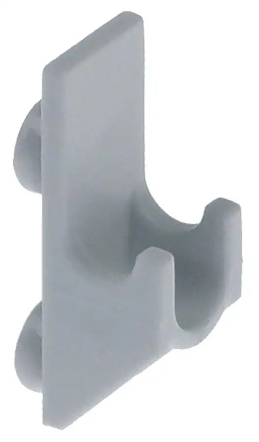 Hyllstöd l 38,5 mm W 14 mm h 18 mm Plastic Qty 50 PC