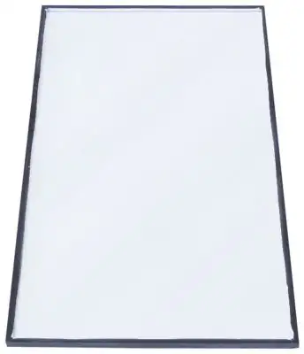 Glasskiva L 660mm B 332mm Materialtjocklek 10mm