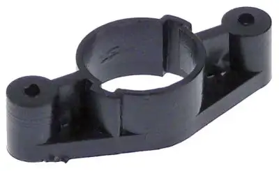 Fästfläns Plast ID ø 22mm L 13mm BA 46mm