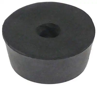 Apparatfot Gummi ø 29mm H 12mm VPE 1Styck