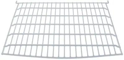 Galler B 430mm D 390mm H 8mm Stål, plastbelagd vit