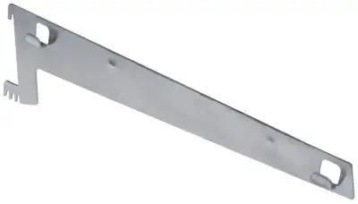 Gallerhållare L 320mm H 83mm EP nedtill till höger