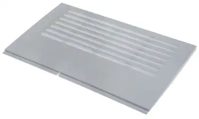 Sidodel Plast vit H 190mm B 316mm EP vänster/höger
