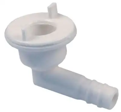 Avloppsventil Plast H 38mm L 45mm B 28mm
