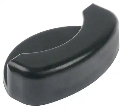 Handtag HA 73mm svart L 96mm B 64mm EP Sidovägg