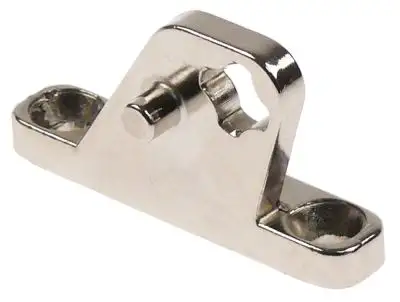 Hållare L 60mm B 33mm H 12mm EP vänster Bult-ø 6mm