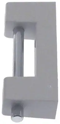 Dörrgångjärn Plast L 80mm B 18mm BA 30mm
