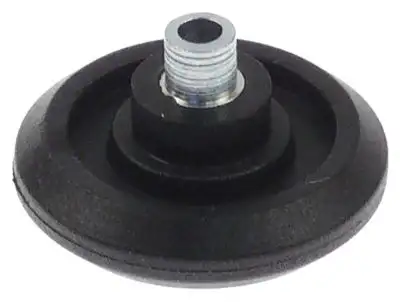 Rulle Rulleø 25mm 6mm Total bredd 10mm Plast ø 9mm