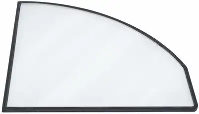 Glasskiva L 435mm B 445mm Materialtjocklek 105mm