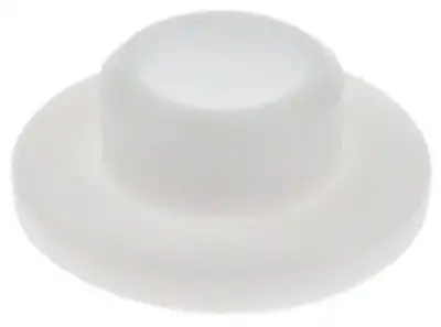 Distanshylsa ID ø 7mm vit YD ø 175mm H 75mm