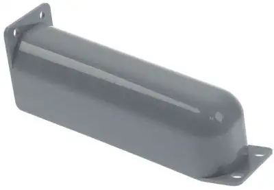 Kåpa Plast H 44mm L 145mm B 49mm för avloppsrör