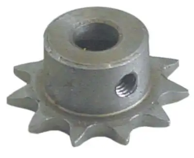Kugghjul Rostfritt stål ø 31mm Axelstöd ø 8mm