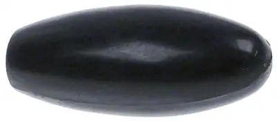 Koniskt handtag Gänga M8 Plast ø 33mm svart L 82mm