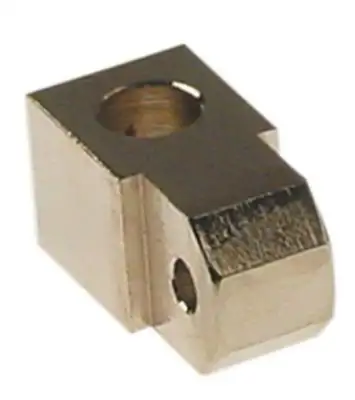 Ändkoppling Förkromad mässing L 30mm Rulleø 45mm