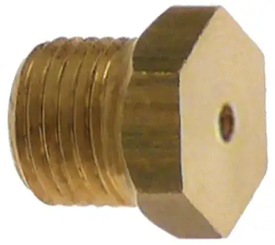 Gasmunstycke Gänga M10x1 SW 12 Hål ø 395mm