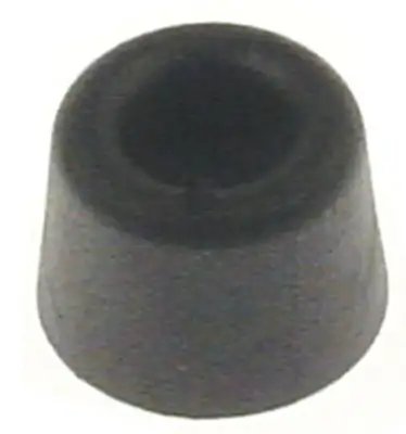 Apparatfot Gummi ø 29mm H 15mm Hål ø 6mm