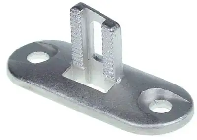 Hållare H 28mm L 64mm B 25mm Hål ø 6mm BA 46mm