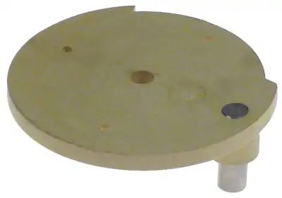 Skiva ø 92mm Axel ø 10 för tråglutning