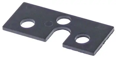 Basplåt Plast L 51mm B 22mm BA 30mm för lås