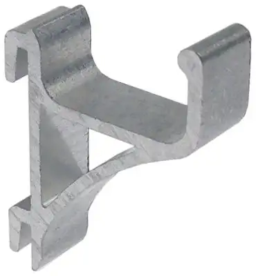 Hyllstöd L 33mm B 9mm H 27mm Aluminium