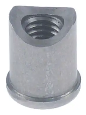 Gängad bult Gänga M6 D1 ø 11mm D2 ø 10mm L 135mm