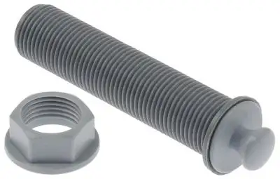 Avloppsventil Gänga M20x1,75 Plast ø 20mm