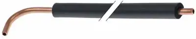 Kopparrör L 1060mm med isolering VPE 1