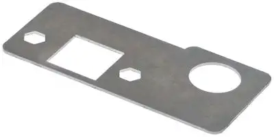 Fästplatta Förzinkad stålplåt L 88mm B 415mm