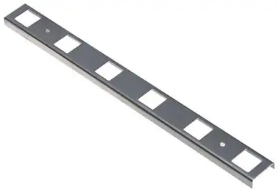 Hyllskenshållare/-fästen L 340mm B 31mm