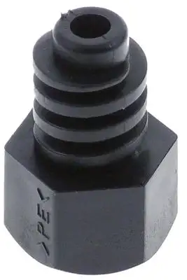 Apparatfot ø 18mm H 40mm SW 24 Gänga L 17mm