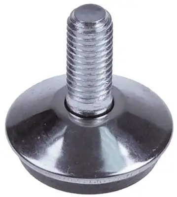 Apparatfot Gänga M8 ø 29mm H 11mm Gänga L 20mm