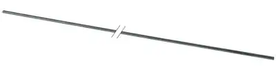 Dörraxel Rostfritt stål ø 4mm L 1025mm