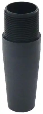 Apparatfot Rör ø 46mm Plast H 131mm Underdel