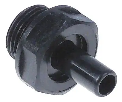 Slanganslutning Plast Gänga 3/8" rak SW 22