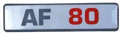 Dekaler grå AF 80