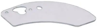 Handskydd L 210mm B 105mm Hål ø 53mm BA 54mm